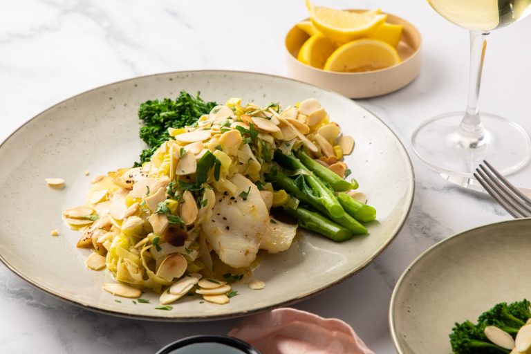 Grilled John Dory with leek and lemon butter - Recipe - Ferguson Australia